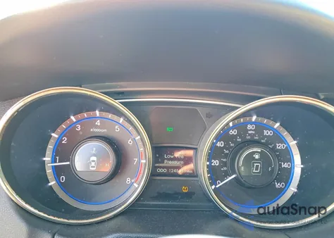 2013 Hyundai Sonata Se из США, поврежденный, VIN 5NPEC4AB2DH548580